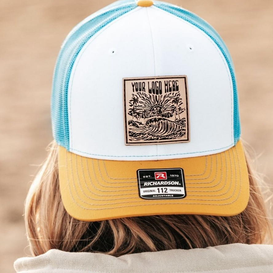 Leather Patch Hats
